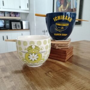 Naruto Shippuden Avatar Jasmine DragonNoodle/Ramen Soup Bowls LunchBox Original